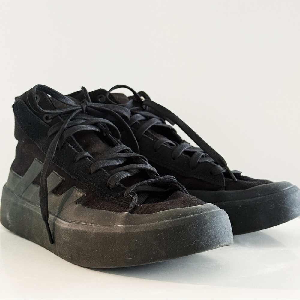 Black High-Top Sneakers